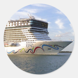 Adesivo Arco de navios de cruzeiro decorados
