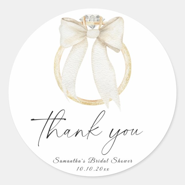 Adesivo Arco de Noiva Ela está se casando Chá de Panela ob (Frente)