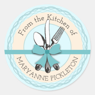 Adesivo arco de utensílios personalizado da cozinha da