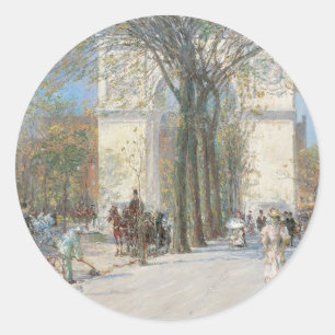 Adesivo Arco de Washington, Primavera por Frederick Childe