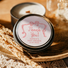 Adesivo Arco Desenhado à Mão Vinhetas de Chá de fraldas