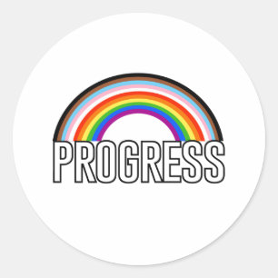 Adesivo Arco do Orgulho de Progresso