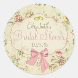 Adesivo Arco Floral Vintage