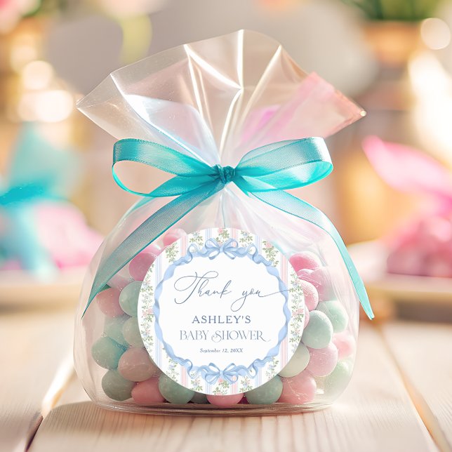 Adesivo Arco Floral Vintage - Obrigado (Criador carregado)