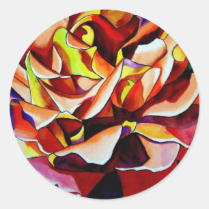 Adesivo Arco-íris Arte original Rosa