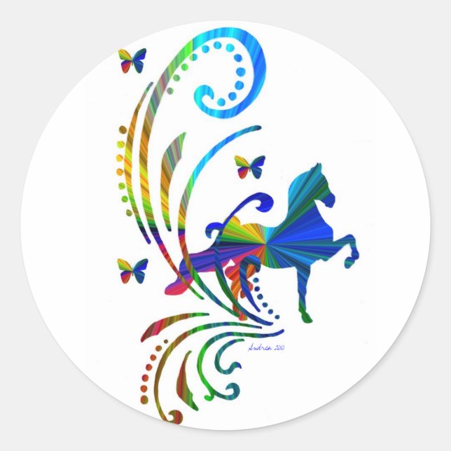 Adesivo Arco-íris ASB (Frente)