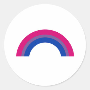 Adesivo Arco-Íris Bissexual