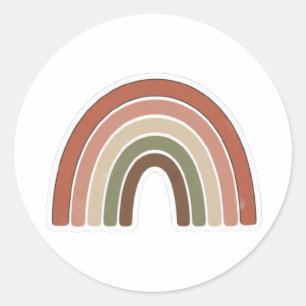 Adesivo Arco-íris Boho – Design Minimalista Vintag