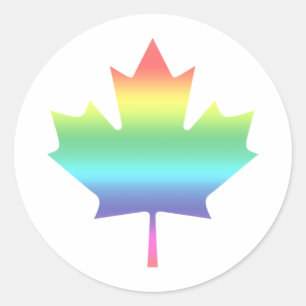 Adesivo Arco-íris Canadá