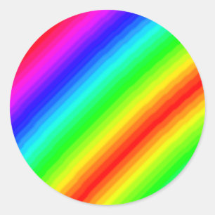 Adesivo Arco-íris customizável