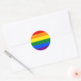 Adesivo Arco-Íris do Orgulho LGBT