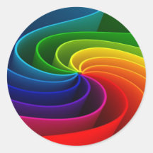 Arco-Íris Envelope Selo de Casamento Marca Favor