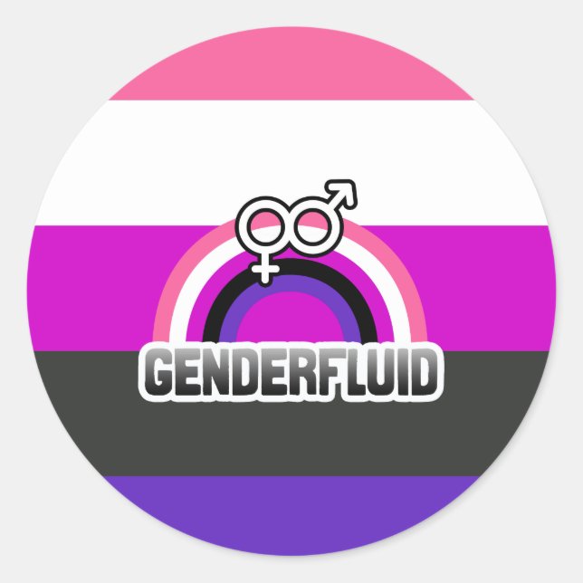 ADESIVO ARCO-ÍRIS GENDERFLUID (Frente)