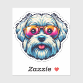 Adesivo Arco maltês Tie Vinyl Sticker