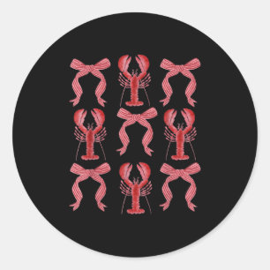 Adesivo Arco rosa Crawfish Crawfish Y2k Clean Girl Aes