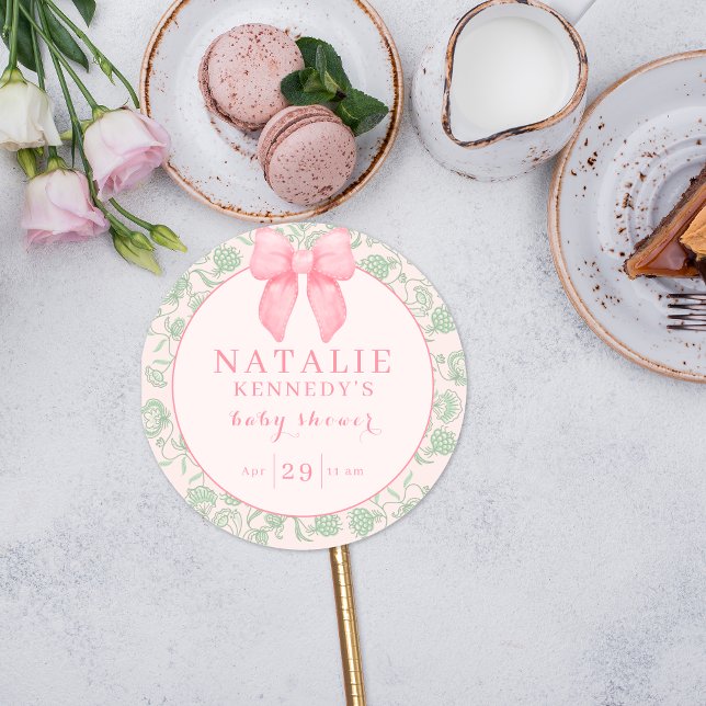 Adesivo Arco Rosa, Estética, Sage Green Baby Girl (Criador carregado)