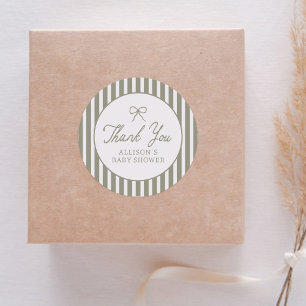 Adesivo Arco Sage Green Vintage - Obrigado