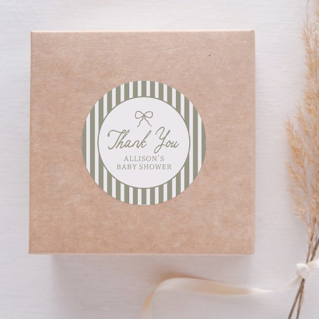 Adesivo Arco Sage Green Vintage - Obrigado (Criador carregado)