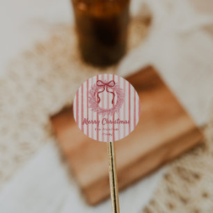 Adesivo Arco Vermelho Cor-de-rosa-retrógrado Frio de Natal