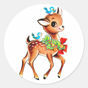 Adesivo Arco Vermelho Verde Holly Reindeer