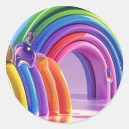 Adesivo Arcos-Chuva Distorcidos