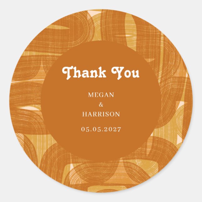 Adesivo Arcos e Dobradiças Retro e Linhas Amarelo Clássico (Frente)