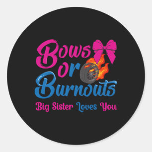 Adesivo Arcos Ou Burnouts Irmã Te Ama Sexo Reveal Py
