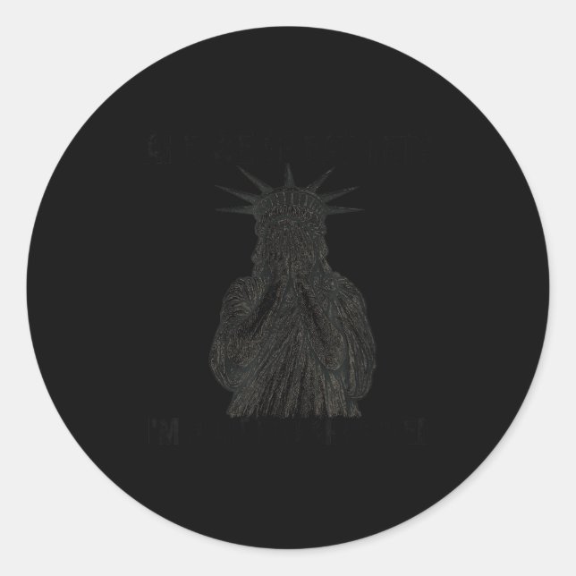 Adesivo Are We Great Yet Cause I Just Feel Embarred Anti T (Frente)