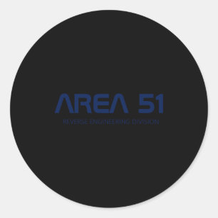 Adesivo Área 51 Engenharia Reversa Alien Ufo Paranormal