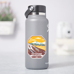 Adesivo Área de Esqui de inverno de Keystone Colorado