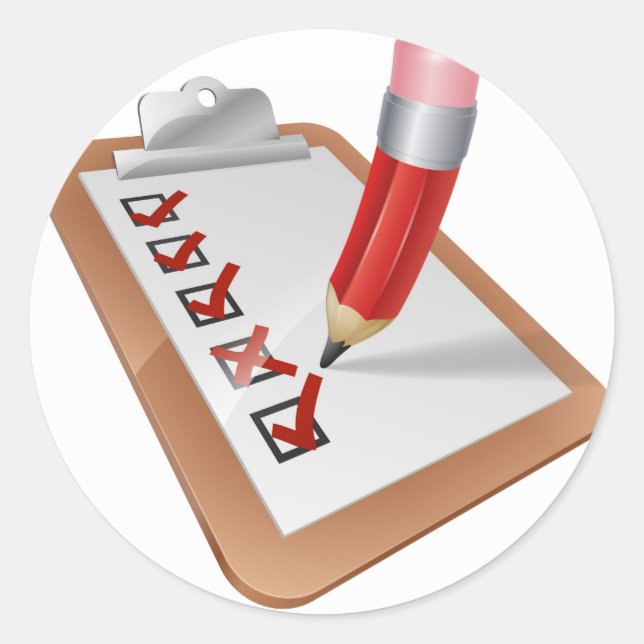 Adesivo Área de Transferência de Pesquisa de Cartoons com  (Frente)