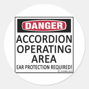 Adesivo Área Operacional Acordeão
