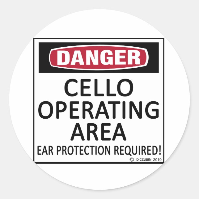 Adesivo Área operacional Cello (Frente)