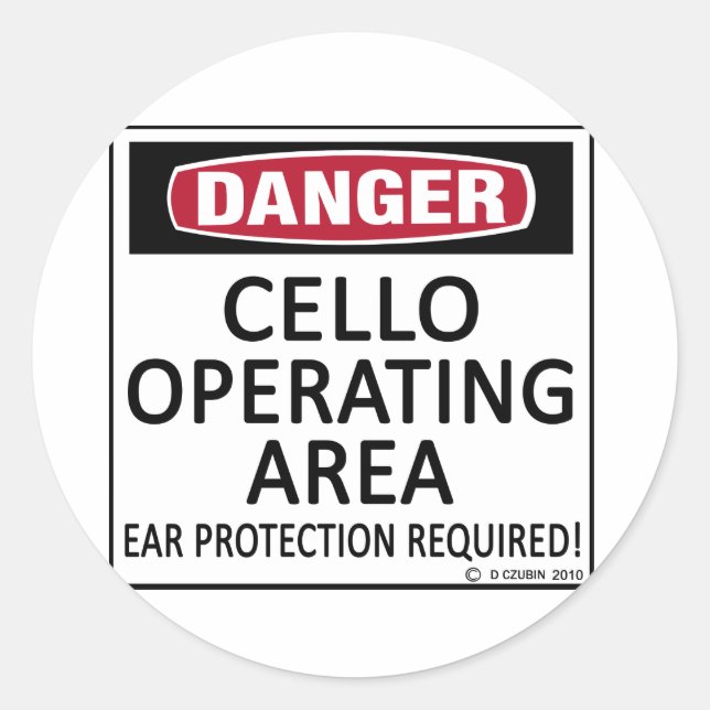 Adesivo Área operacional Cello (Frente)
