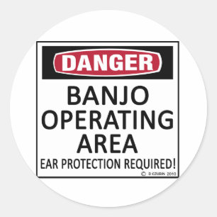 Adesivo Área operacional do Banjo