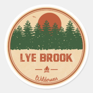 Adesivo Área Silvestre de Lye Brook Vermont