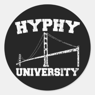 Adesivo Área yay da universidade de Hyphy