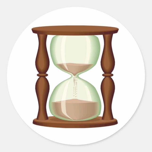 Adesivo Areia de ampulheta (Frente)