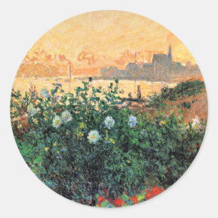 Adesivo Argenteuil, Flores à Beira do Rio,