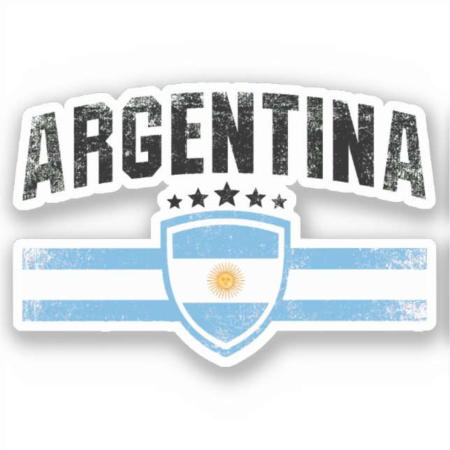 Adesivo Argentina (Frente)