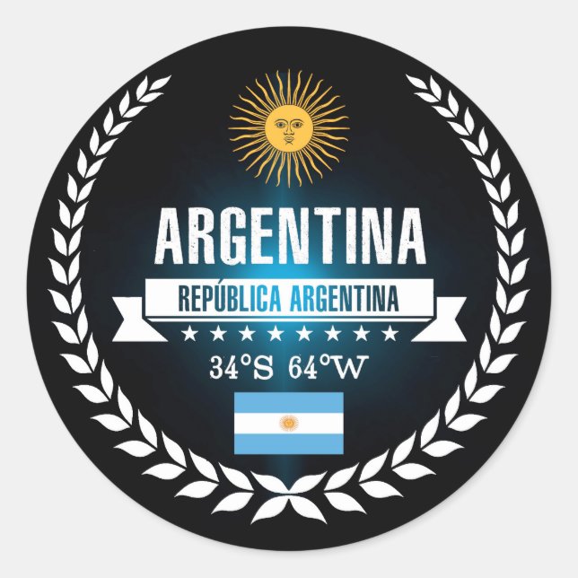 Adesivo Argentina (Frente)