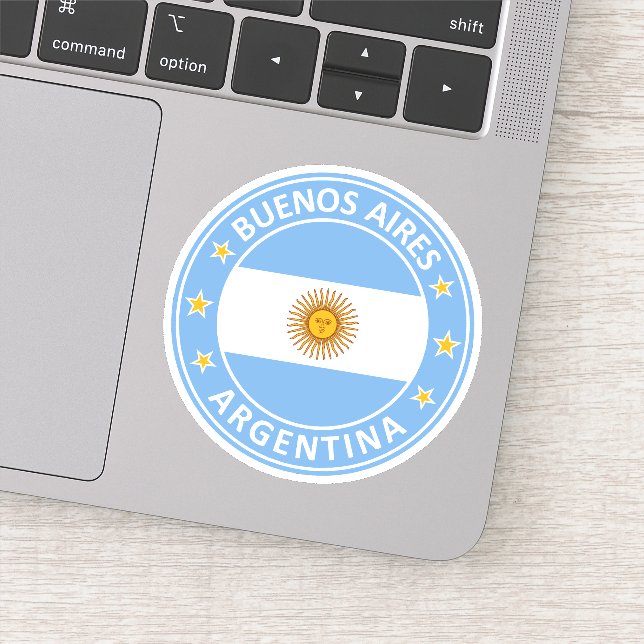 Adesivo Argentina, Buenos Aires (Detalhe)