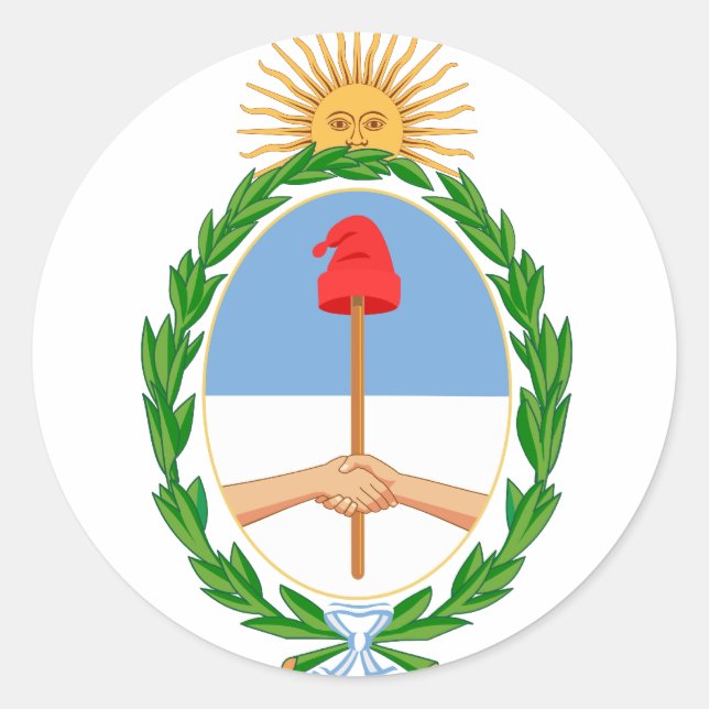 Adesivo argentina emblem (Frente)