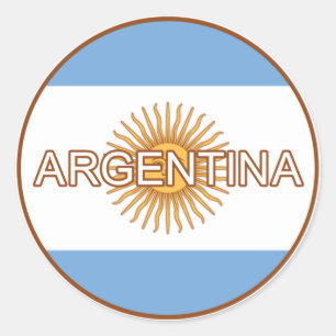 Adesivo Argentina Euro Sticker