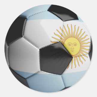 Adesivo Argentina Flag Soccer Ball