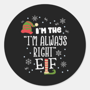 Adesivo Argue Elf Matching Family Group Natal T Xmas W