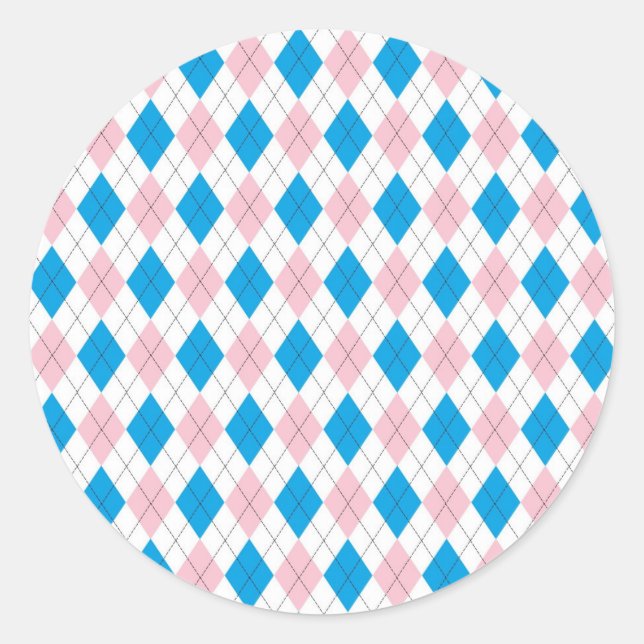 Adesivo Argyle Pattern (Frente)