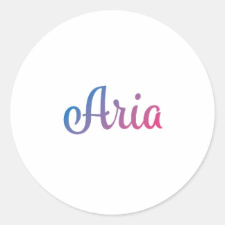 Adesivo Aria Na moda Cursive