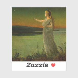 Adesivo Ariadne em Naxos John Atkinson Grimshaw 