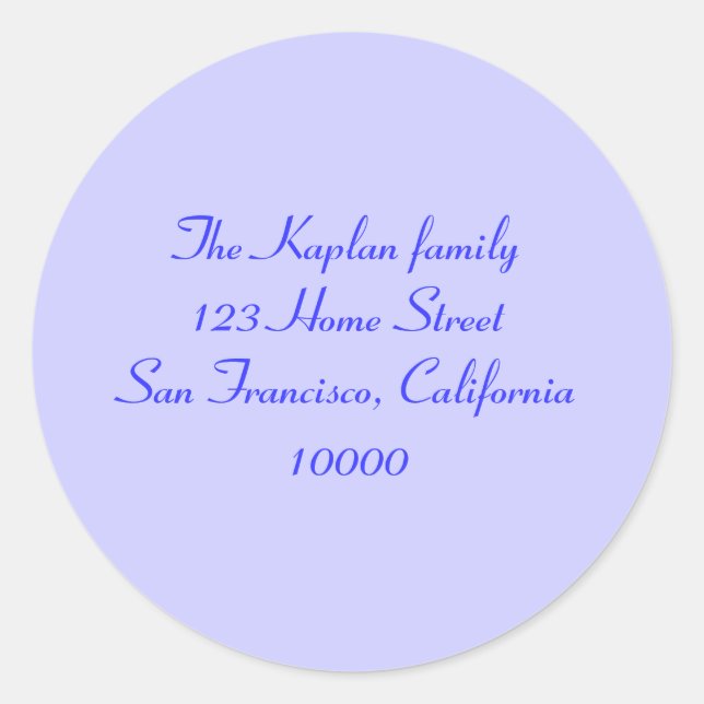 Adesivo Ariana Bat Mitzvah Envelope Seal (Frente)